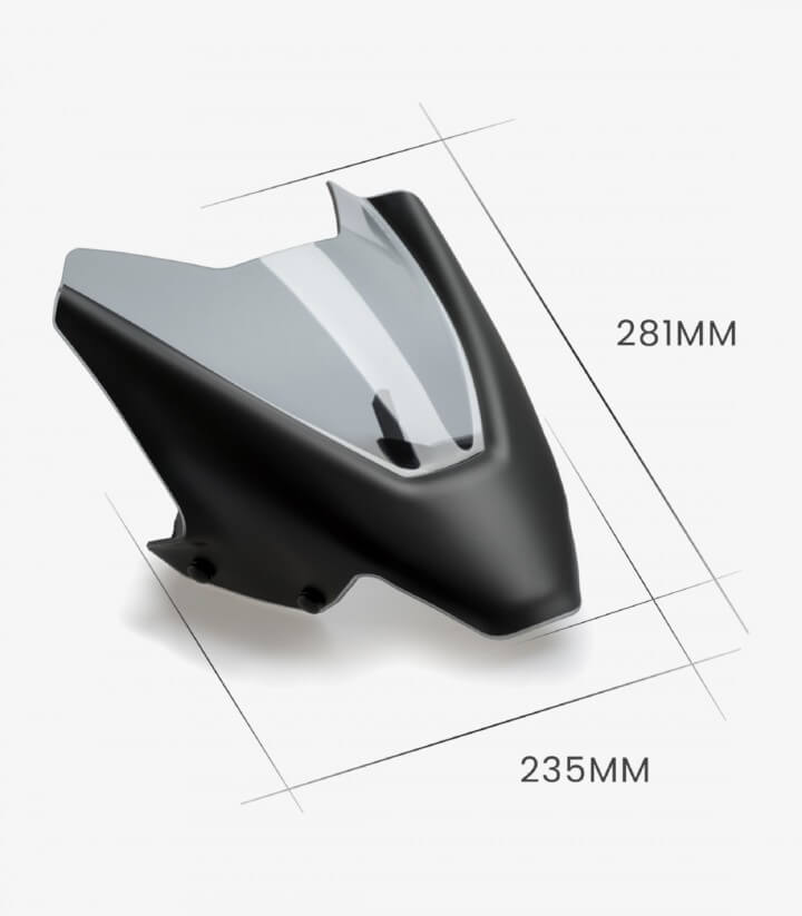 Windschild Puig New Generation Sport Ducati Streetfighter V2/V4/V4S (20-24) Klar 20467W