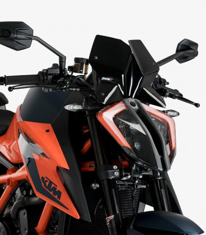 Cúpula Puig Naked Sport KTM 1290 Superduke R / R EVO Negro 20425N