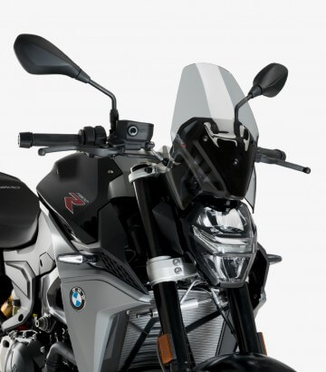 BMW F900R Puig Naked Sport Smoked Windshield 20360H