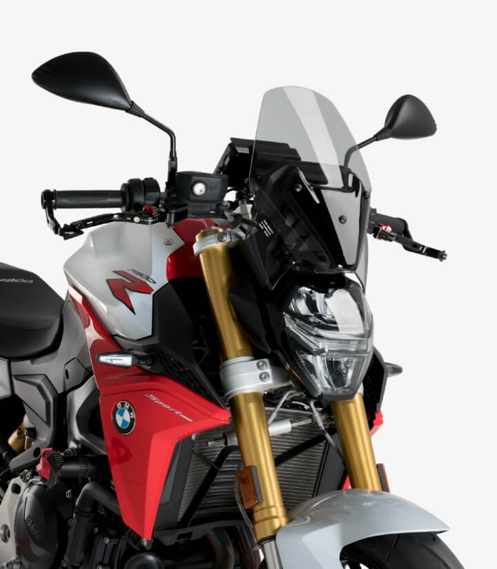 BMW F900R Puig Naked Sport Smoked Windshield 20360H 20360H