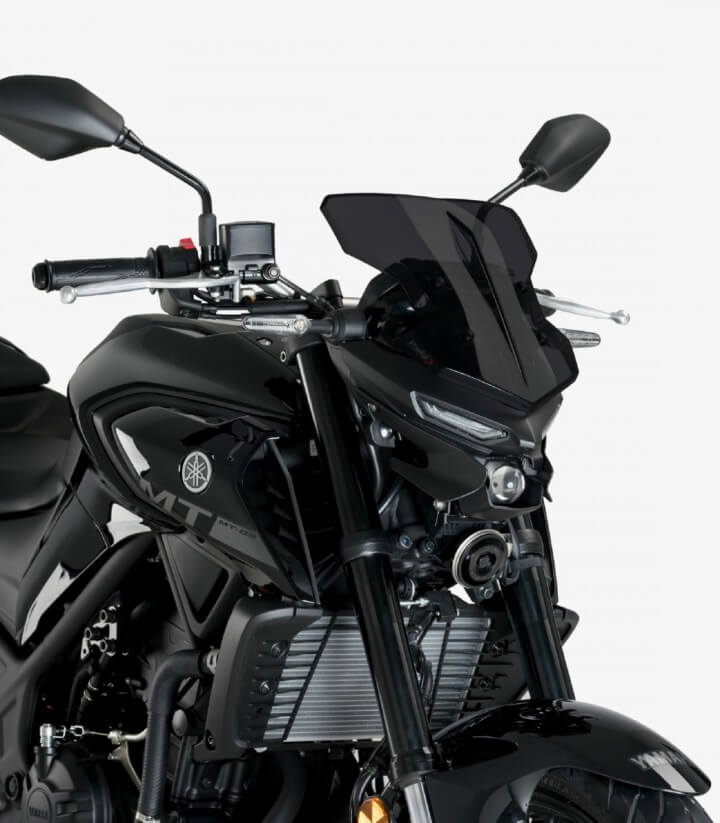 Cúpula Puig Naked Sport Yamaha MT-03 Ahumado Oscuro 20285F