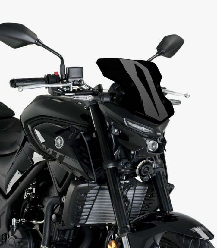 Cúpula Puig Naked Sport Yamaha MT-03 Negro 20285N