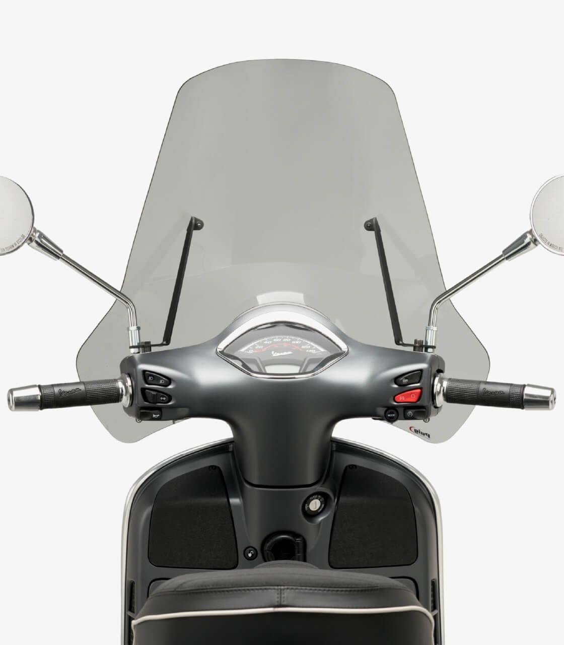 Pare-brise Complet Pour Vespa GTS 125 250 300 - Kit De Montage Inclus - Transparent