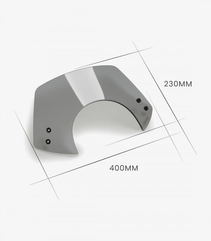 Vespa Pare-brise Fumé Pour Cruiser GTS FL2 125-300 à Partir De 2019