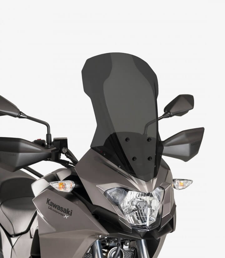 Windschild Puig Touring Kawasaki Versys-X 300 (17-20) Dunkel getönt 9710F