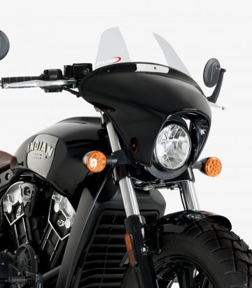 Pantalla Puig Batwing SML Touring Indian Scout Bobber Transparente 21074W
