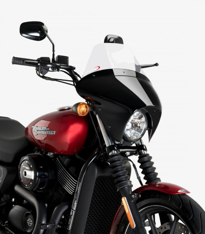 Harley Davidson Street 750 XG750 Puig Batwing SML Touring Transparent Windscreen 21058W