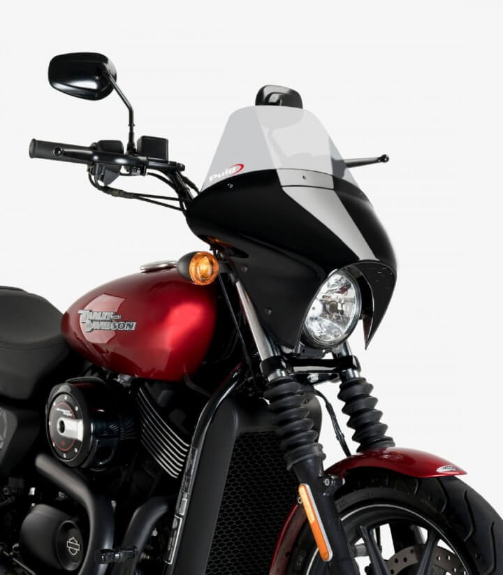 Windschild Puig Batwing SML Touring Harley-Davidson Street 750 XG750 (15, 17-21) Getönt 21058H
