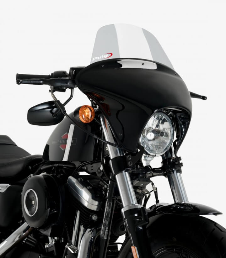Pantalla Puig Batwing SML Touring Harley Davidson Sportster 1200 Forty-Eight XL1200X/XS Ahumado 21056H