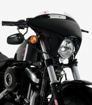 Harley Davidson Sportster 1200 Forty-Eight XL1200X/XS Puig Batwing SML Sport Transparent Windscreen 21055W