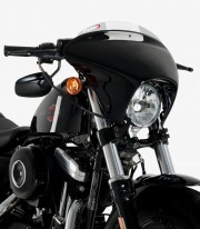 Harley Davidson Sportster 1200 Forty-Eight XL1200X/XS Puig Batwing SML Sport Smoked Windscreen 21055H