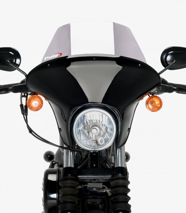 Windschild Puig Batwing SML Touring Harley-Davidson Sportster 883 Iron XL883N (09-22) Getönt 21054H