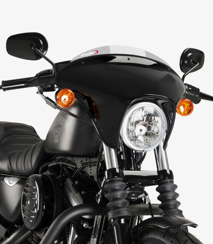 Windschild Puig Batwing SML Sport Harley-Davidson Sportster 883 Iron XL883N (09-22) Getönt 21053H