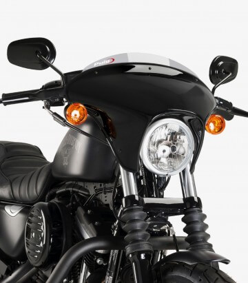Windschild Puig Batwing SML Sport Harley-Davidson Sportster 883 Iron XL883N (09-22) Getönt 21053H