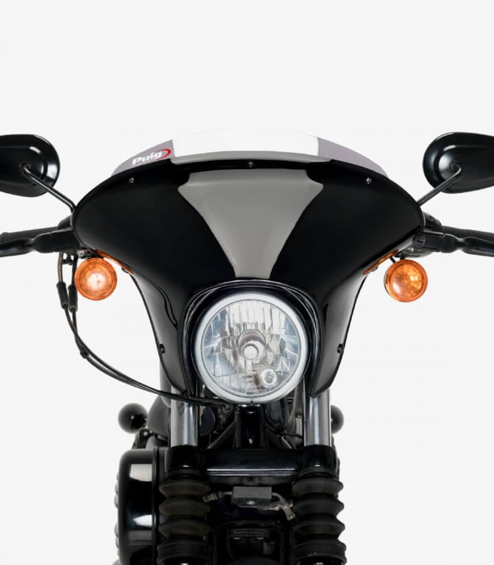 Pantalla Puig Batwing SML Sport Harley Davidson Sportster Iron XL883N Ahumado 21053H
