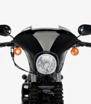 Harley Davidson Sportster Iron XL883N Puig Batwing SML Sport Smoked Windscreen 21053H