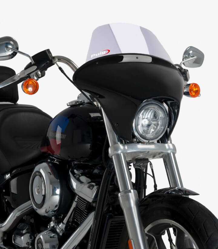 Windschild Puig Batwing SML Touring Harley-Davidson Softail Low Rider FXLR (18-20) Klar 21052W