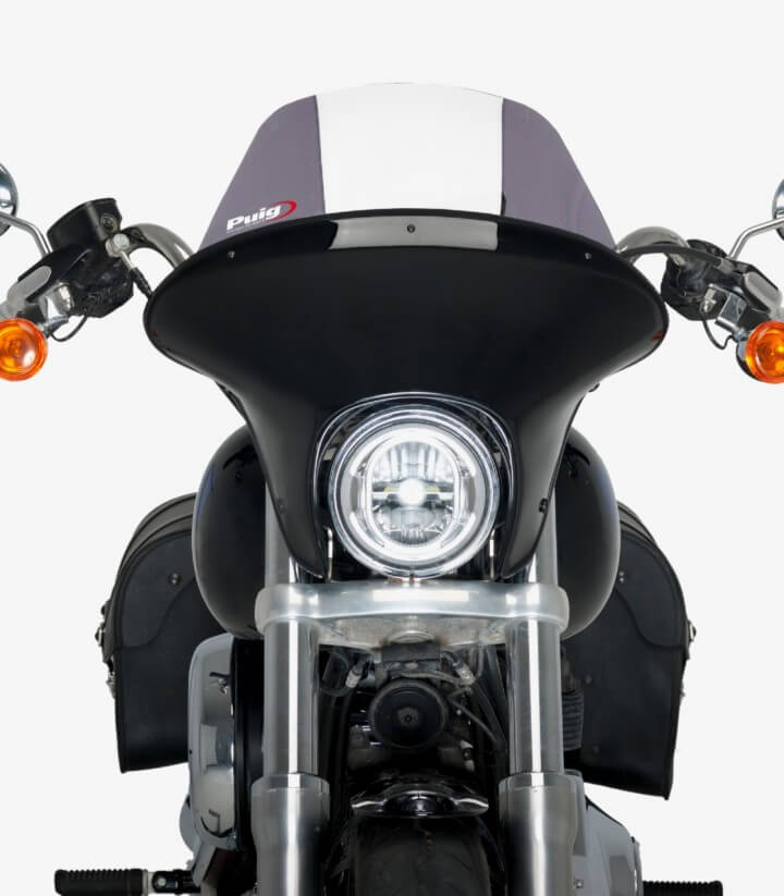 Windschild Puig Batwing SML Touring Harley-Davidson Softail Low Rider FXLR (18-20) Getönt 21052H