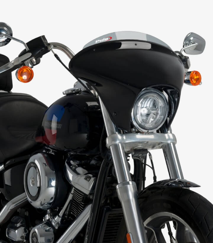 Windschild Puig Batwing SML Sport Harley-Davidson Softail Low Rider FXLR (18-20) Getönt 21051H