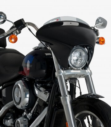 Pantalla Puig Batwing SML Sport Harley Davidson Softail Low Rider FXLR Ahumado 21051H
