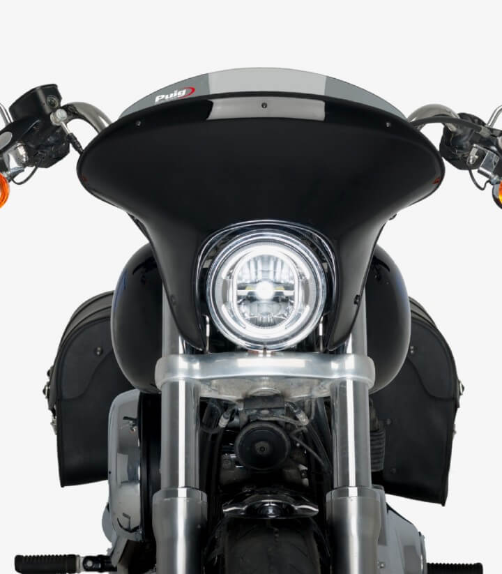 Pantalla Puig Batwing SML Sport Harley Davidson Softail Low Rider FXLR Ahumado 21051H