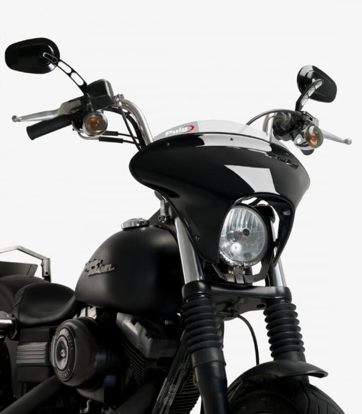 Windschild Puig Batwing SML Sport Harley-Davidson Dyna Street Bob FXDB-I (06-17) Getönt 21049H