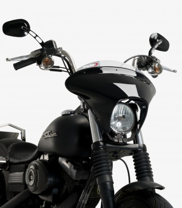 Pantalla Puig Batwing SML Sport Harley Davidson Dyna Street Bob FXDB/I Ahumado 21049H