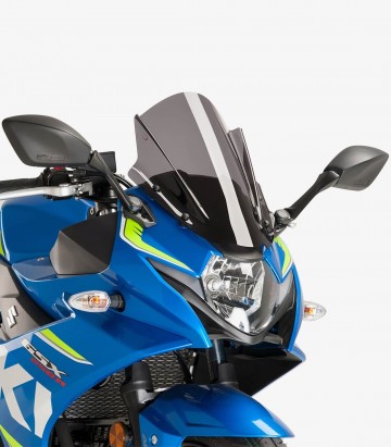 Windschild Puig Z-Racing Suzuki GSX-R250 (17-19) Dunkel getönt 9722F