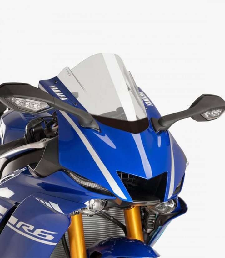 Yamaha YZF-R6 Puig Racing Transparent Windshield 9723W