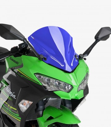 Kawasaki Ninja 400 (2018 - 2024), Ninja 7 Hybrid (2024), Ninja E-1 (2024) Puig Z-Racing Blue Windshield 9976A