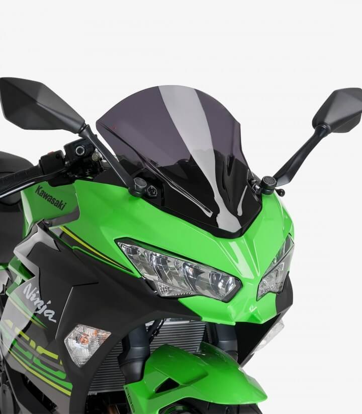 Cúpula Puig Racing Kawasaki Ninja 400 Ahumado oscuro 9976F