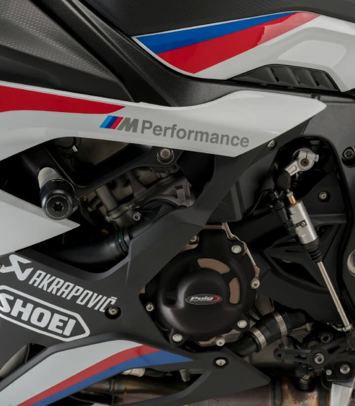 Tapas protectoras del motor 20215N de Puig para BMW S1000RR 20215N