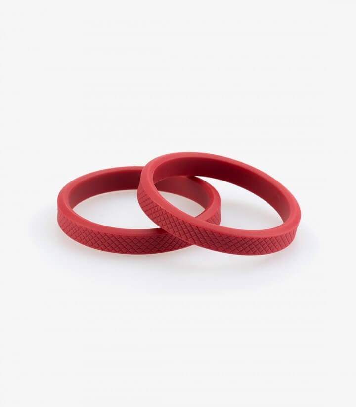 Juego aros goma Rojo protector Vintage de Puig 3667R