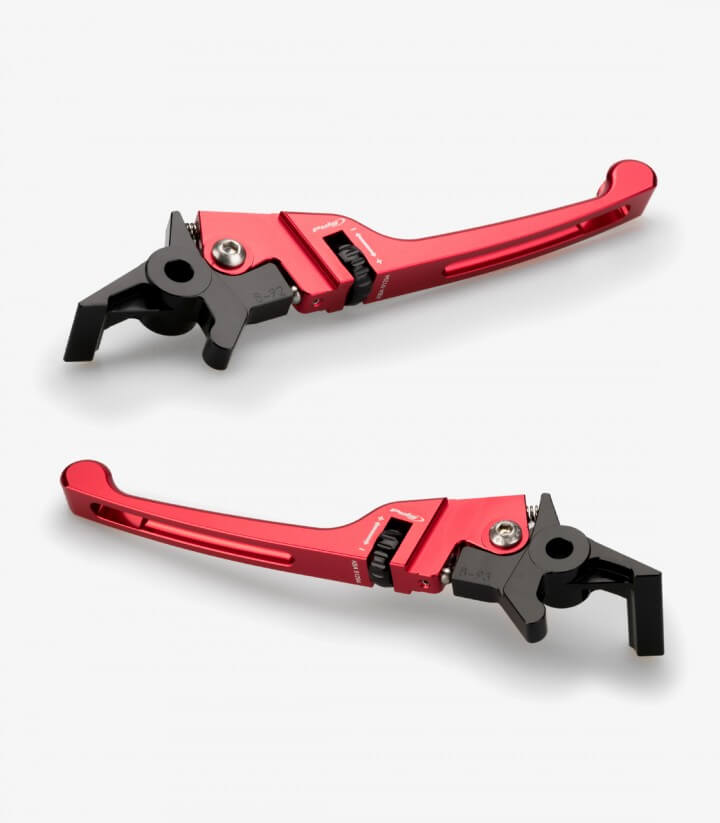 Manetas de Freno y Embrague Puig Scooter Rojas
