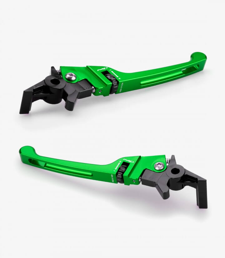 Puig Green Brake and Clutch levers model Scooter