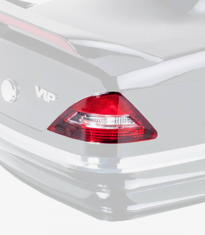 Tulipa trasera roja Derecha Customacces maleta Mercedes TD0004R