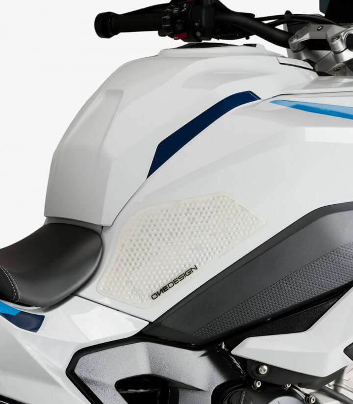Protector de depósito lateral BMW S1000 XR (21-22) color Transparente de Puig 20744W