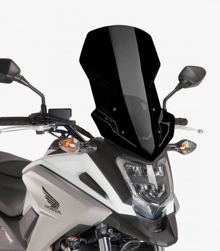 Honda NC750X Puig Touring Black Windshield 8910N