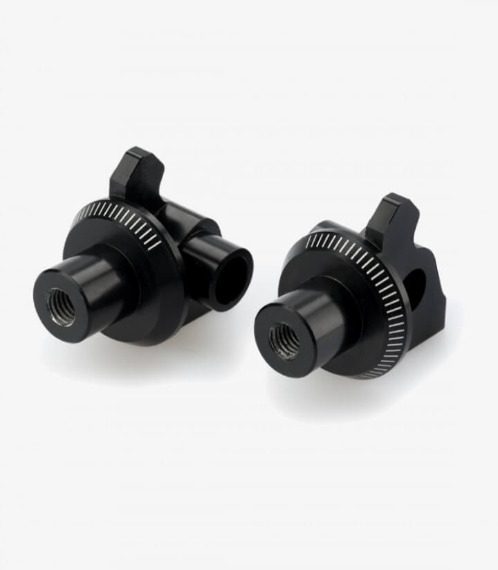 Juego de herrajes de estribera para Aprilia Caponord 1200 (2013 - 2016) Puig 7232N para piloto