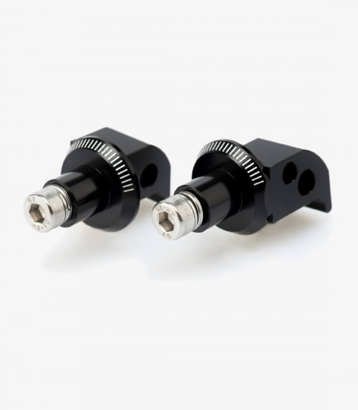 Juego de herrajes de estribera para Yamaha FZ8 / FZ8 FAZER / FAZER8 Puig 8183N para pasajero