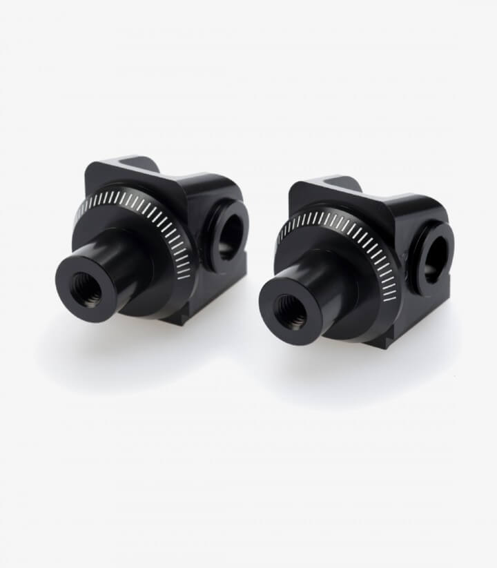 Juego de herrajes de estribera para KTM Adventure , Super Adventure, Supermoto Puig 7268N para piloto