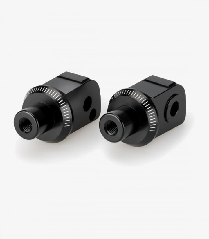 Juego de herrajes de estribera para Honda Forza 750 (2021 - 2022) Puig 20759N para pasajero