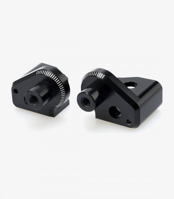 Juego de herrajes de estribera para Yamaha XT660Z Tenere (2008 - 2016) Puig 7282N para piloto