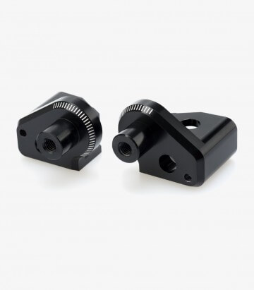 Juego de herrajes de estribera para Yamaha XT660Z Tenere (2008 - 2016) Puig 7282N para piloto