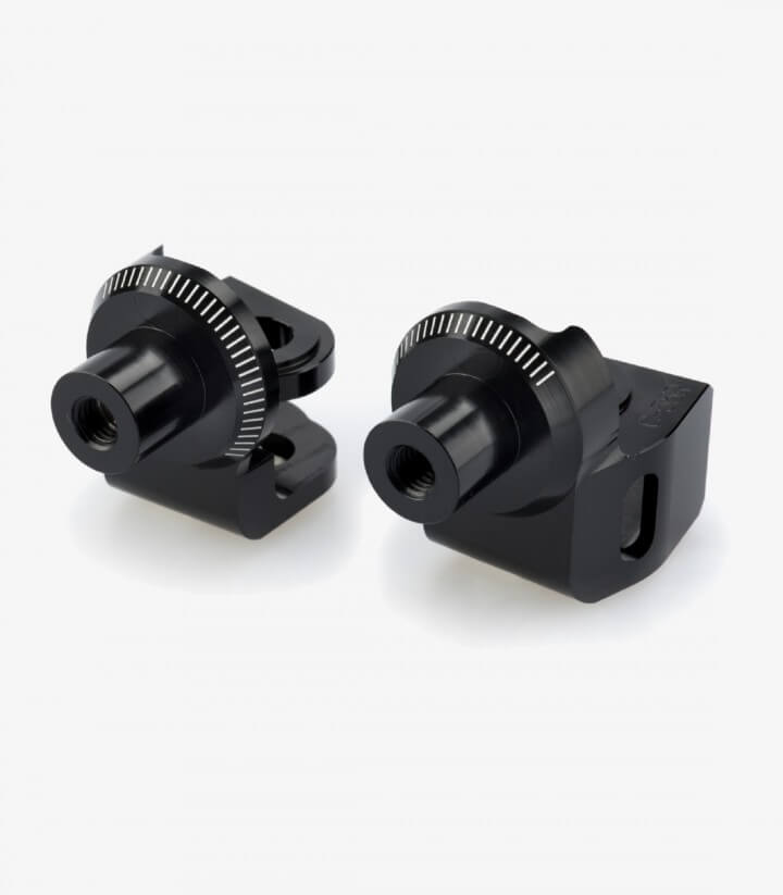 Juego de herrajes de estribera para Honda Rebel 500 Puig 9619N para piloto
