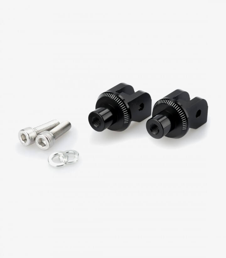 Juego de herrajes de estribera para Ducati Monster 1200/937/821, Scrambler, Supersport 950/S Puig 7206N para piloto y pasajero