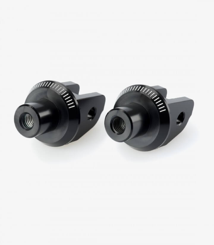 Juego de herrajes de estribera para Ducati Monster 1200 R (2016 - 2020) Puig 8778N para pasajero