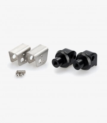 Juego de herrajes de estribera para BMW F750/850GS (2018 - 2022) Puig 9784N para pasajero