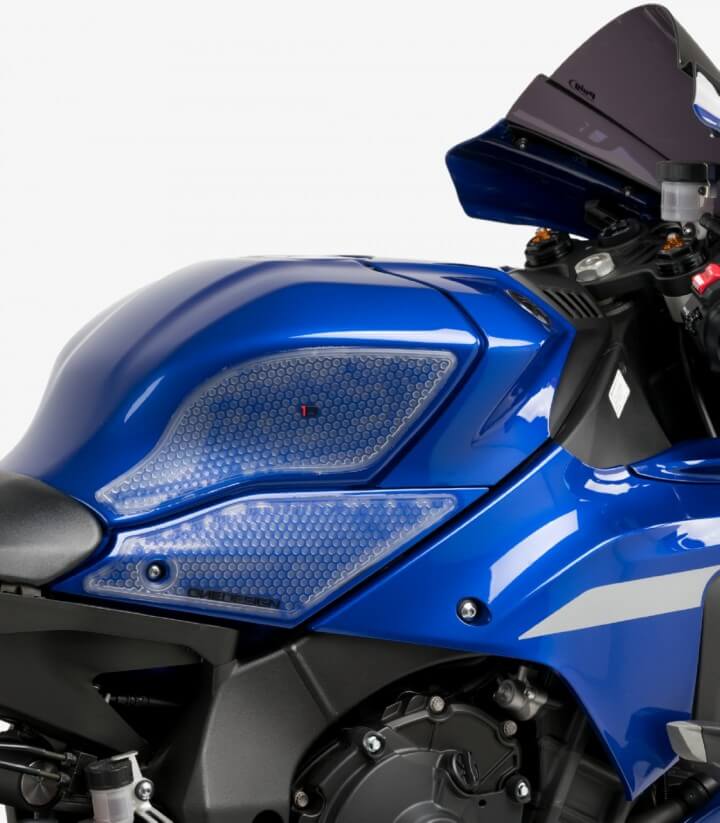 Protector de depósito lateral Yamaha YZF-R1/M (20-22) color Transparente de Puig 20604W