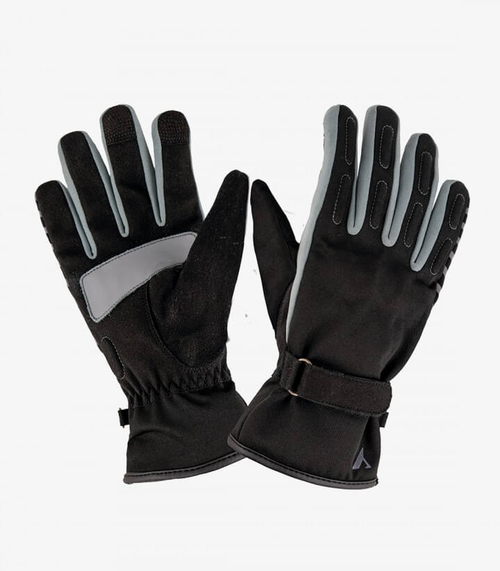 Handschuhe Portland II von By City für den Winter für Damen Farbe Grau